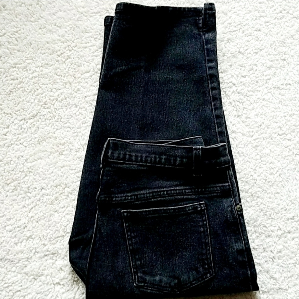 STYLE & CO BLACK JEAN CAPRIS ~🎊HP🎊 - Picture 3 of 5